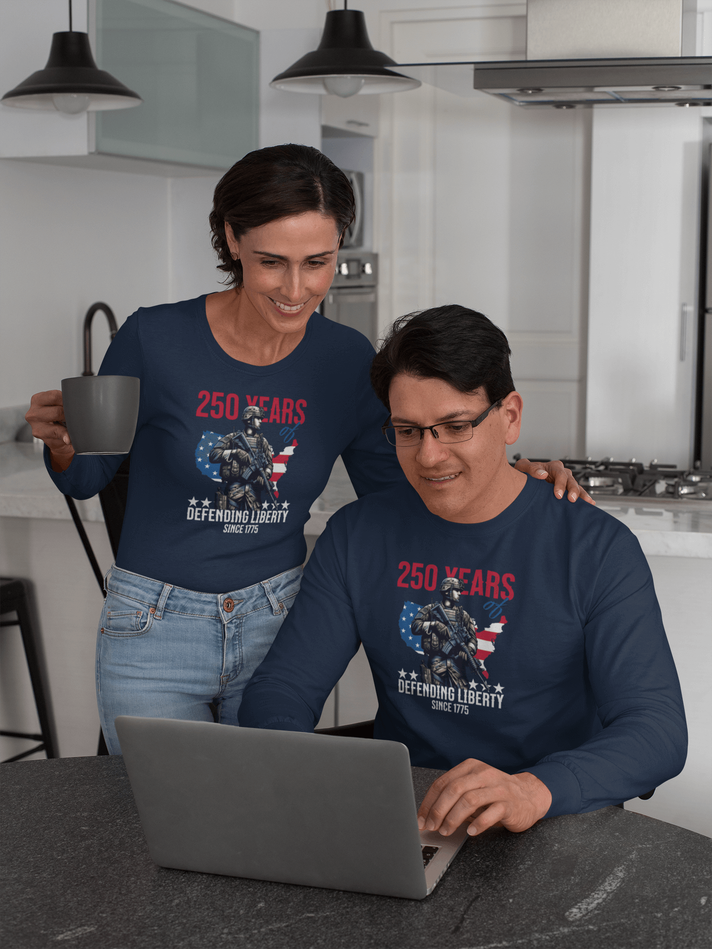 Defending Liberty Since 1775 – America 250 - Long Sleeve