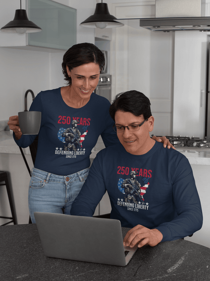 Defending Liberty Since 1775 – America 250 - Long Sleeve