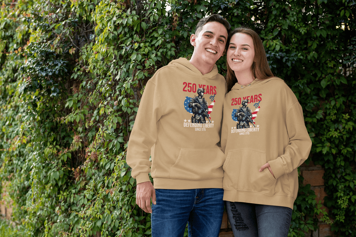 Defending Liberty Since 1775 – America 250 Hoodie