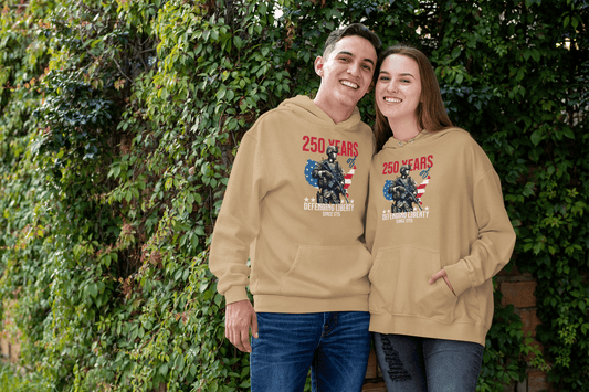 Defending Liberty Since 1775 – America 250 Hoodie