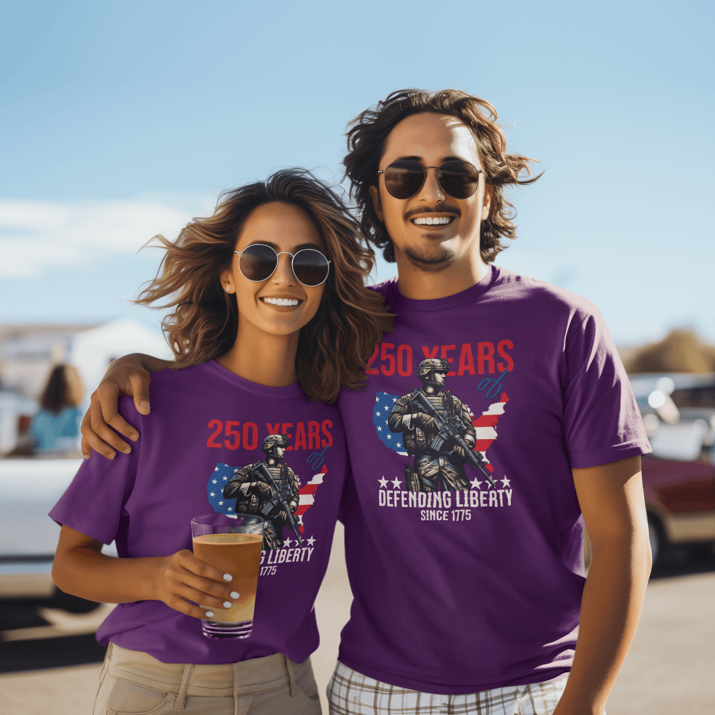 Defending Liberty Since 1775 – America 250 Tee