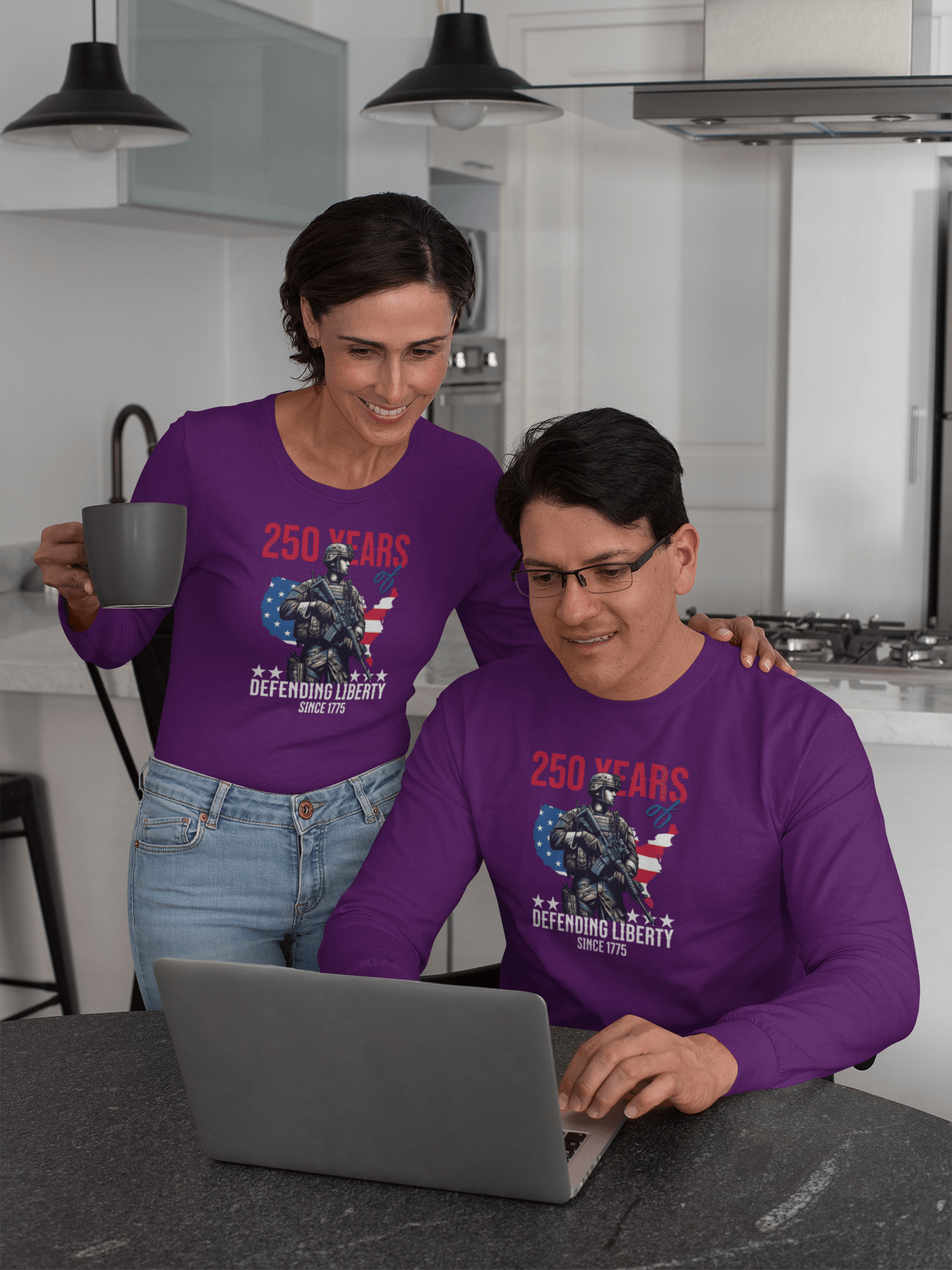 Defending Liberty Since 1775 – America 250 - Long Sleeve