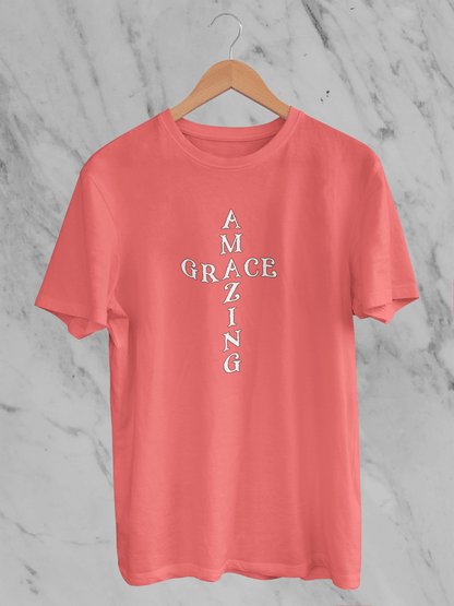 Amazing Grace Cross - Unisex T-Shirt