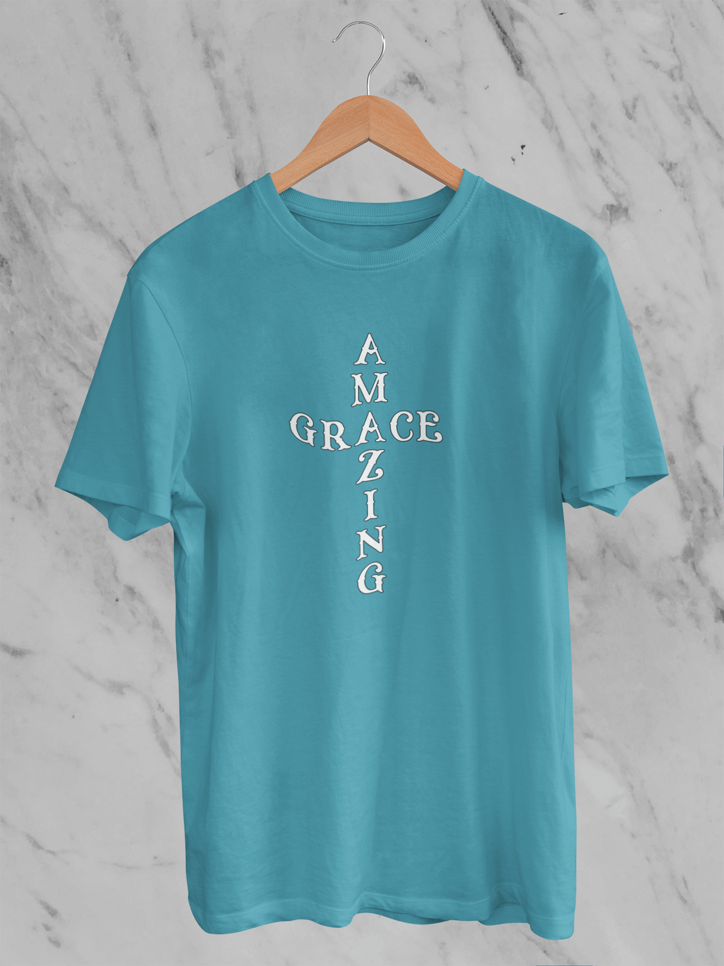 Amazing Grace Cross - Unisex T-Shirt