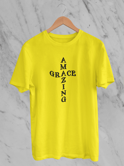 Amazing Grace Cross - Unisex T-Shirt