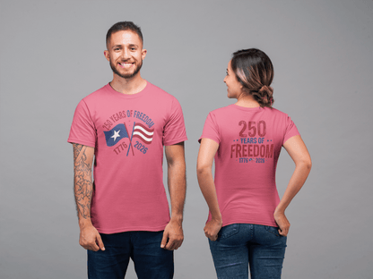 America 250: Flags - 250 Years of Freedom Tee