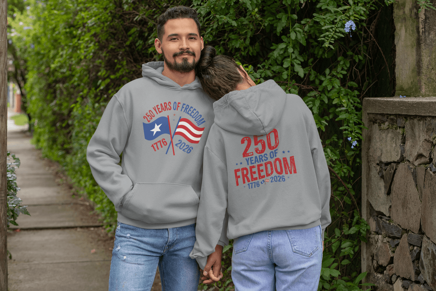 America 250: Flags - 250 Years of Freedom – Hoodie