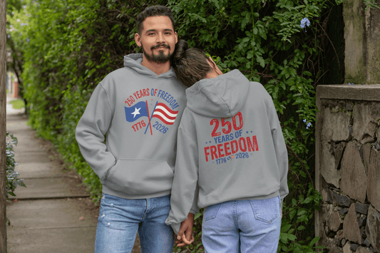 America 250: Flags - 250 Years of Freedom – Hoodie