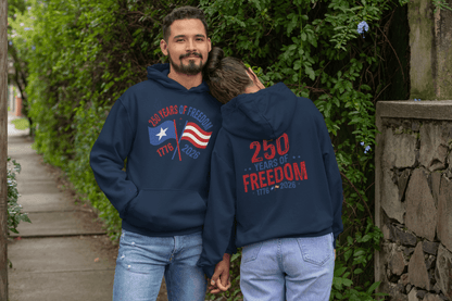 America 250: Flags - 250 Years of Freedom – Hoodie