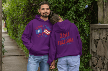 America 250: Flags - 250 Years of Freedom – Hoodie
