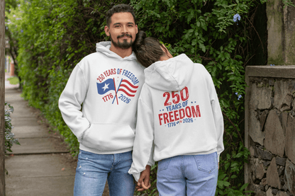 America 250: Flags - 250 Years of Freedom – Hoodie