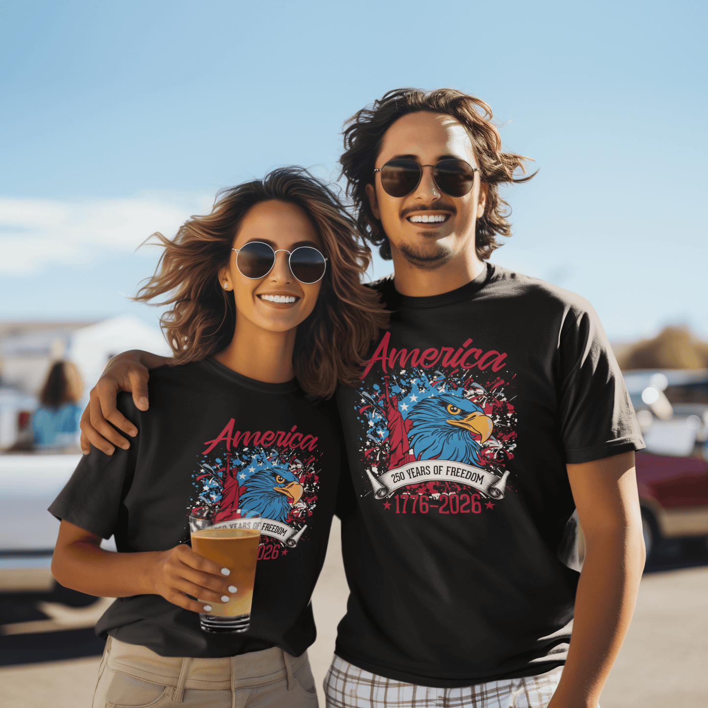 America 250 – 1776–2026 Patriotic Tee