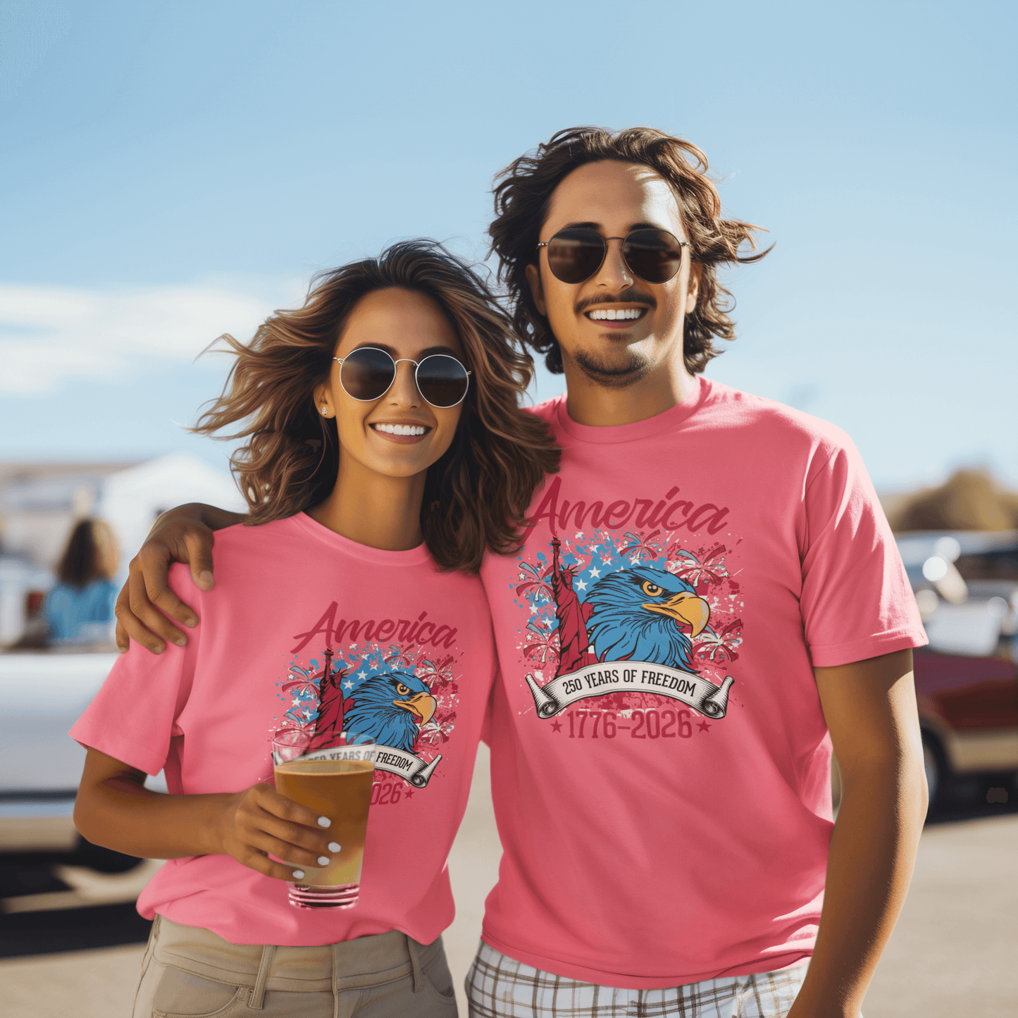 America 250 – 1776–2026 Patriotic Tee