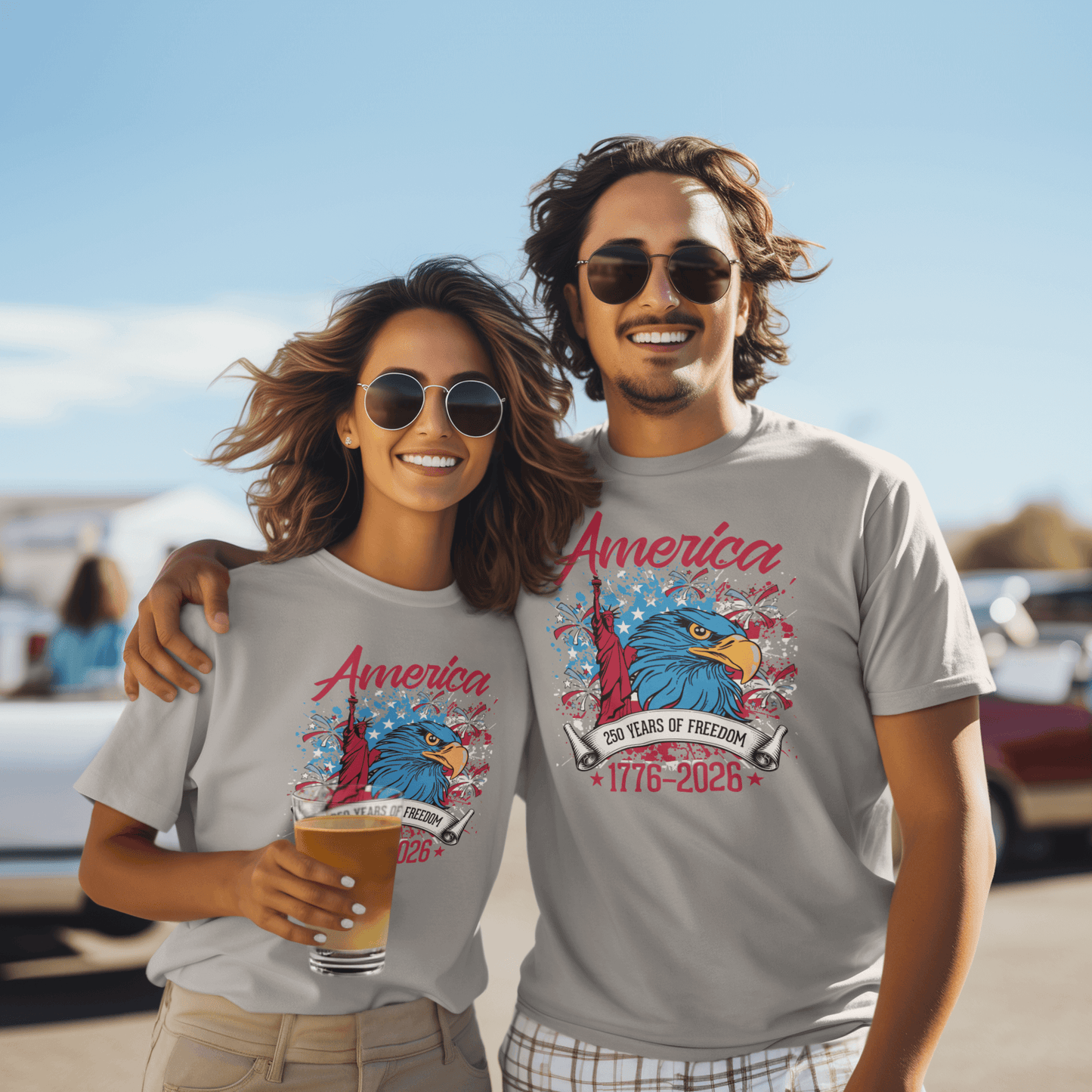 America 250 – 1776–2026 Patriotic Tee