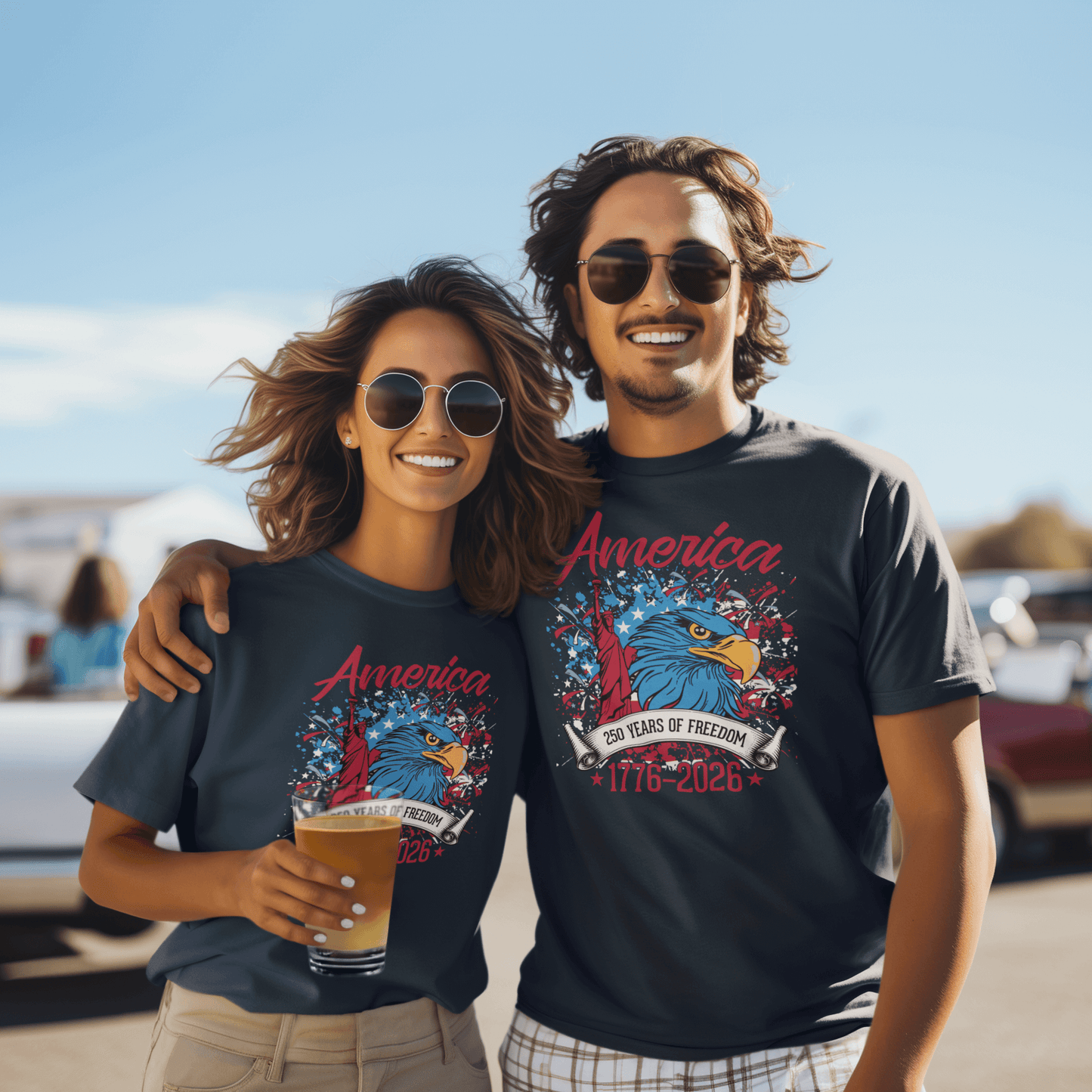 America 250 – 1776–2026 Patriotic Tee