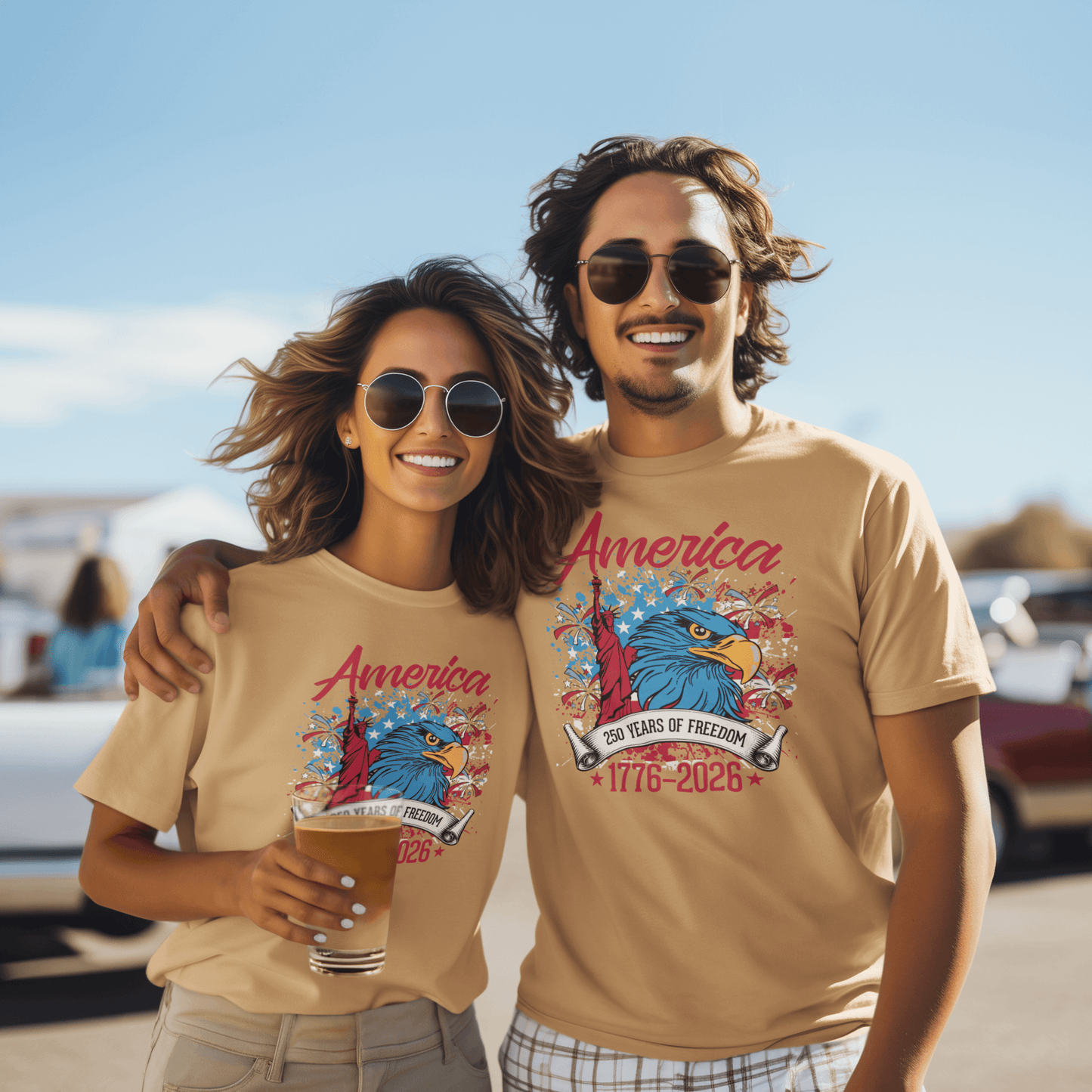 America 250 – 1776–2026 Patriotic Tee