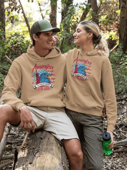 America 250 – 1776–2026 Patriotic Hoodie