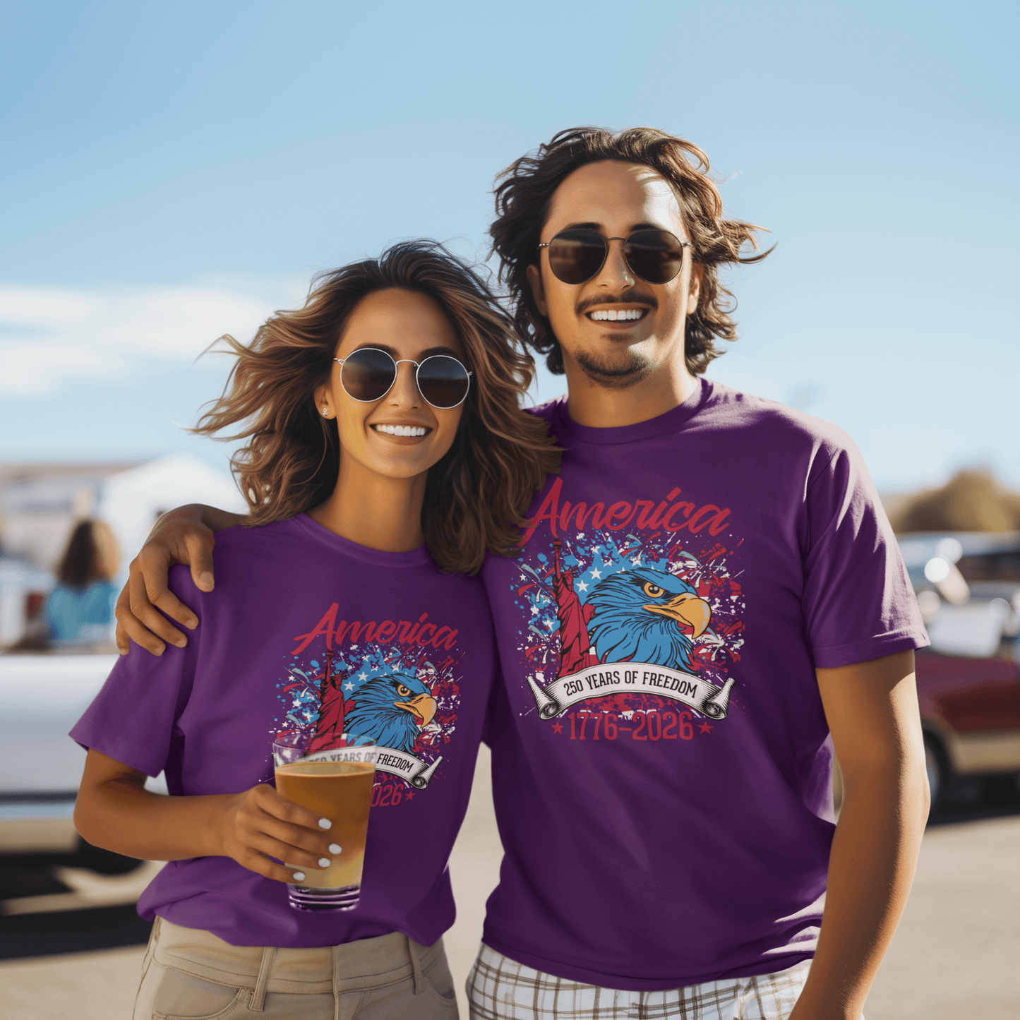 America 250 – 1776–2026 Patriotic Tee