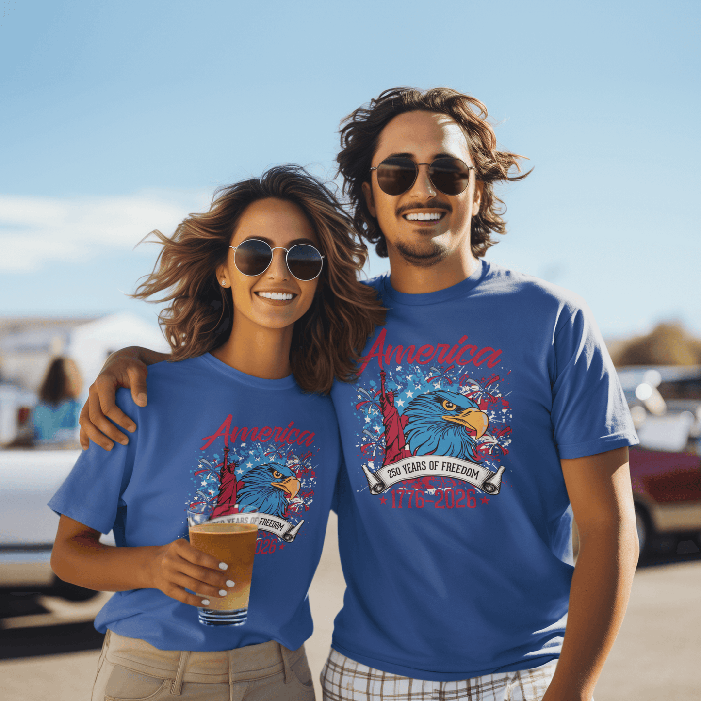 America 250 – 1776–2026 Patriotic Tee
