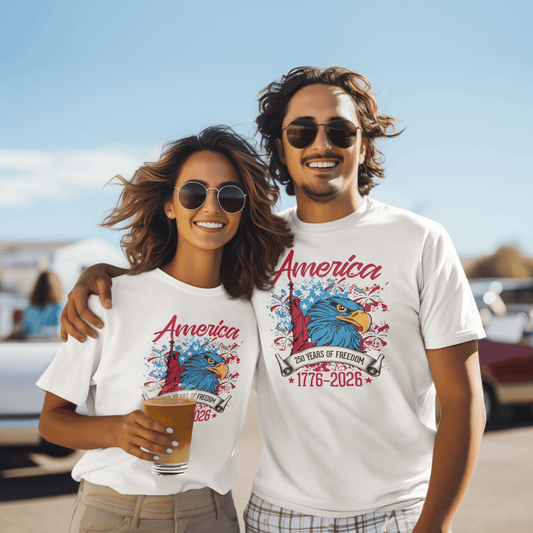America 250 – 1776–2026 Patriotic Tee