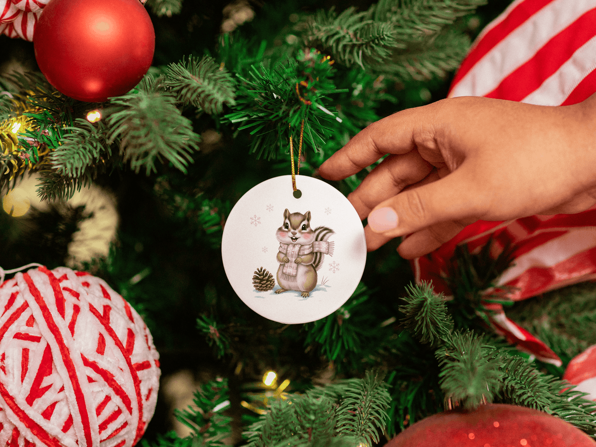 Baby Winter Animals First Christmas Ceramic Ornaments – 9 Adorable Designs