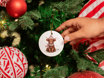 Baby Winter Animals First Christmas Ceramic Ornaments – 9 Adorable Designs