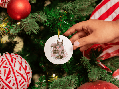 Baby Winter Animals First Christmas Ceramic Ornaments – 9 Adorable Designs
