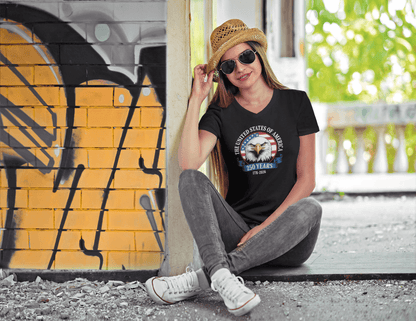 Eagle of Liberty: 250-Year Anniversary Edition - Ladies V-Neck