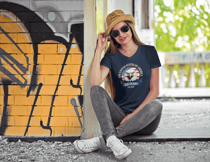 Eagle of Liberty: 250-Year Anniversary Edition - Ladies V-Neck