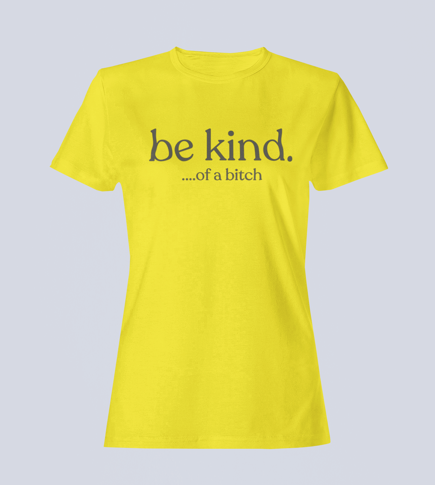 Be Kind...of a Bitch T-Shirt - Ladies Style