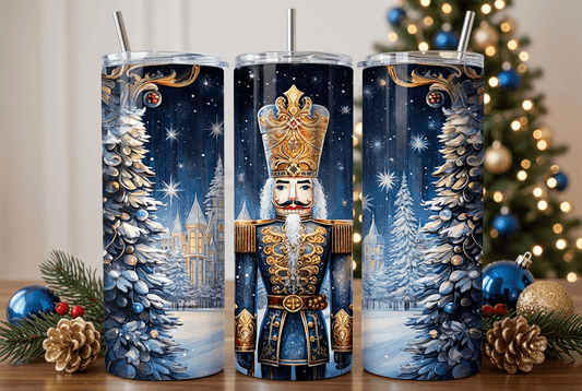 Blue Nutcracker - 20 Oz Tumbler