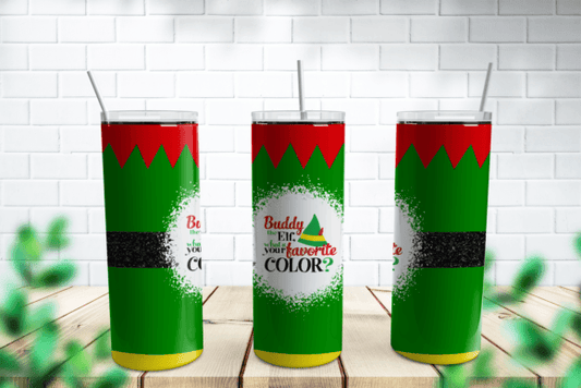 Buddy The Elf - 20 Oz Skinny Tumbler