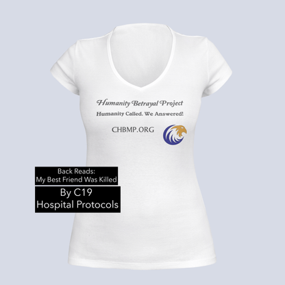 Friend Killed by Protocols - CHBMP - Ladies V-Neck