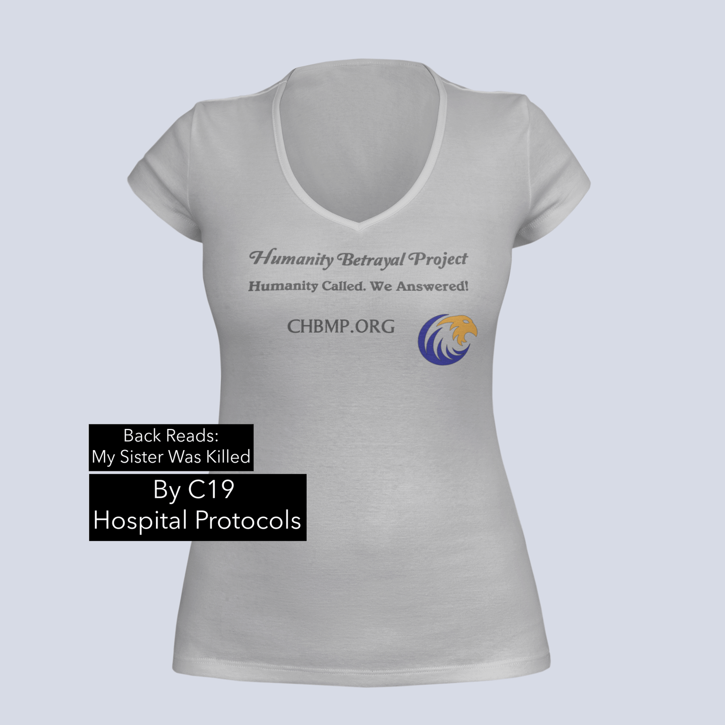 Sister Killed by Protocols - CHBMP - Ladies V-Neck