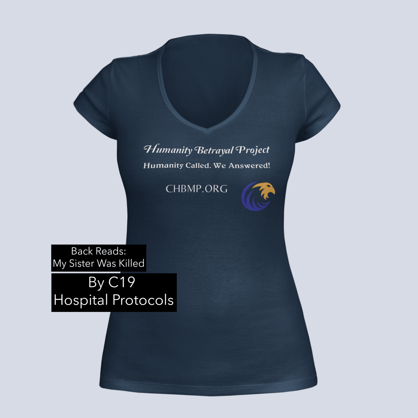 Sister Killed by Protocols - CHBMP - Ladies V-Neck