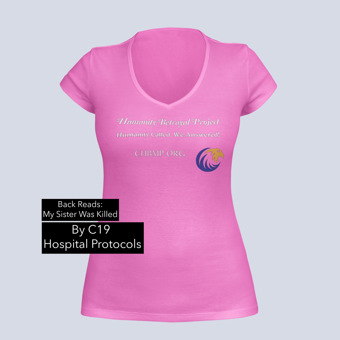 Sister Killed by Protocols - CHBMP - Ladies V-Neck