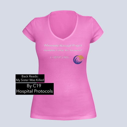 Sister Killed by Protocols - CHBMP - Ladies V-Neck