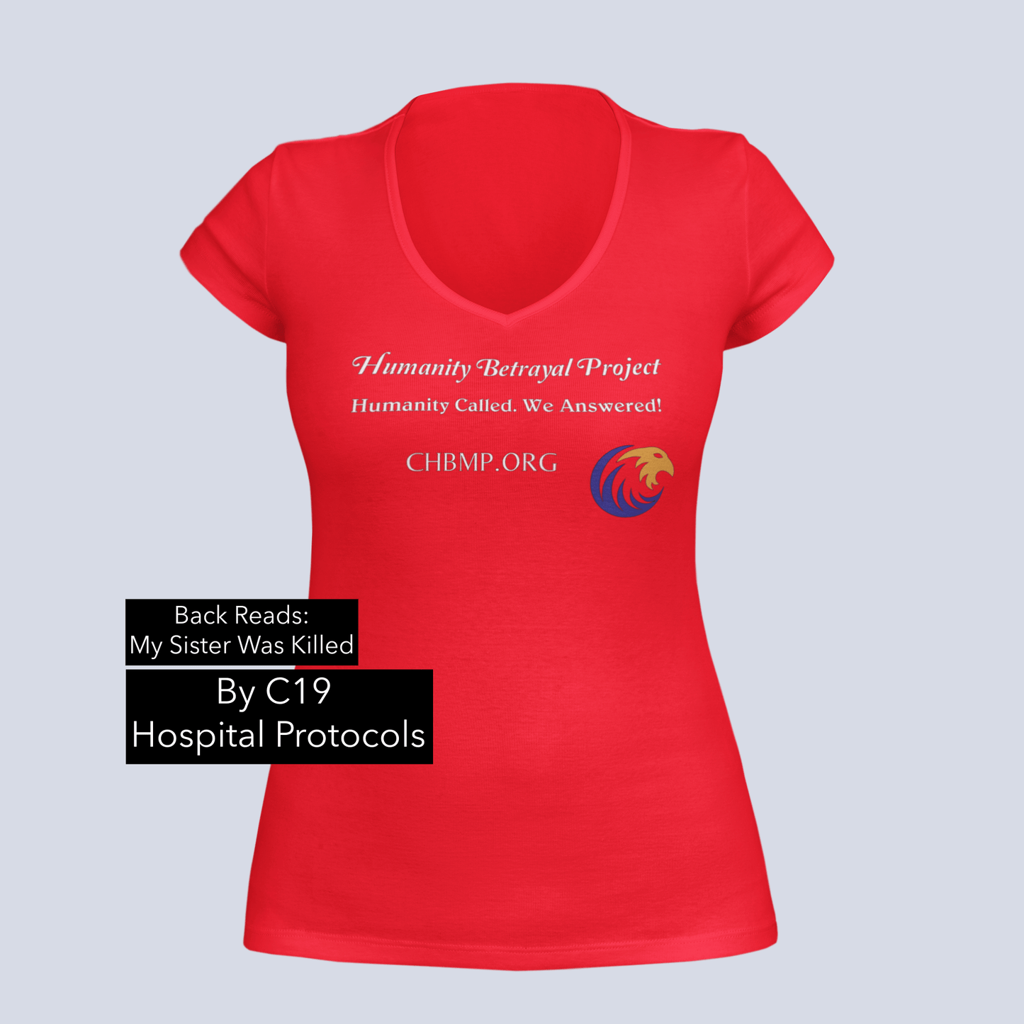 Sister Killed by Protocols - CHBMP - Ladies V-Neck