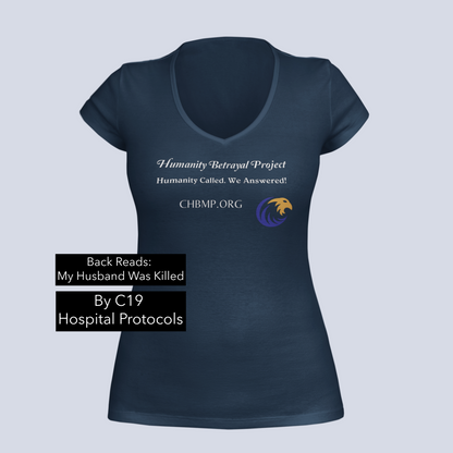 Husband Killed by Protocol - CHBMP - Ladies V-Neck