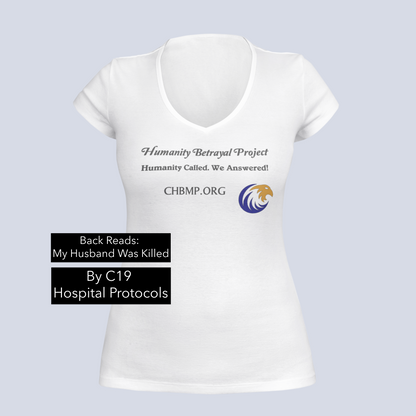 Husband Killed by Protocol - CHBMP - Ladies V-Neck