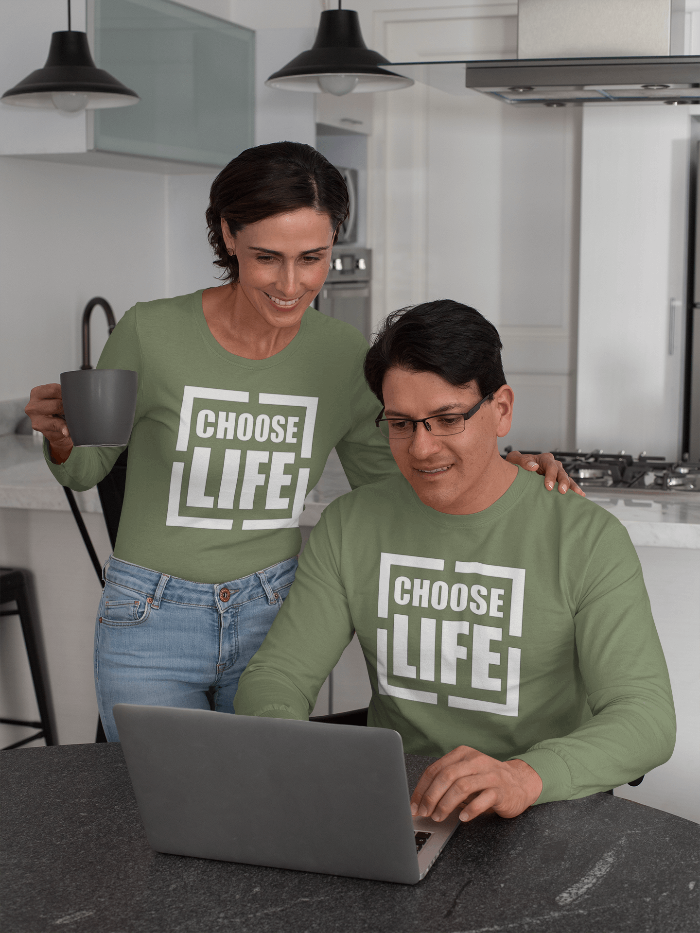 Choose Life - T-Shirt - Long Sleeve