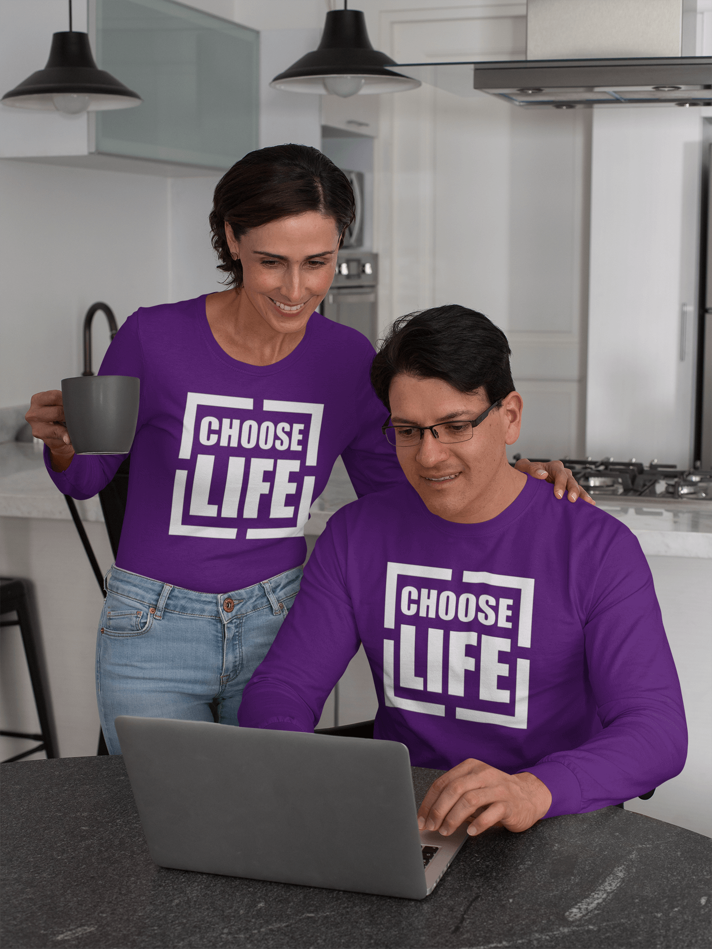 Choose Life - T-Shirt - Long Sleeve