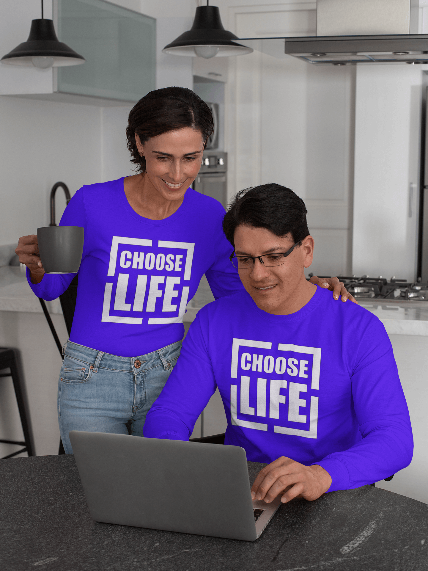 Choose Life - T-Shirt - Long Sleeve