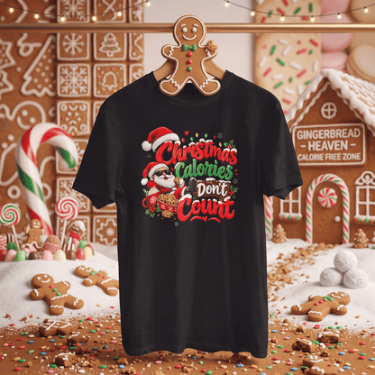 Christmas Calories Don't Count – Holiday T-Shirt