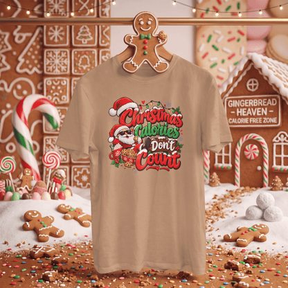 Christmas Calories Don't Count – Holiday T-Shirt