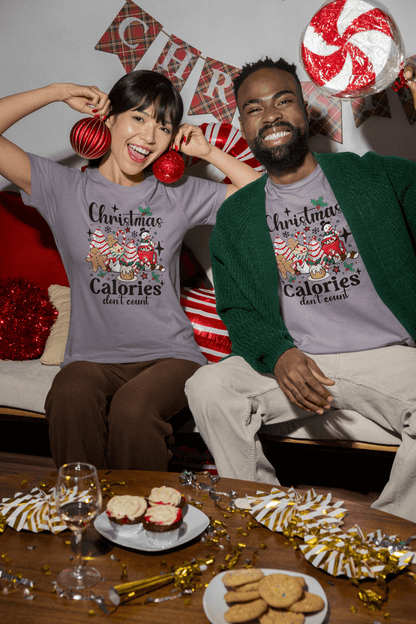 Christmas Calories Don't Count - Unisex T-Shirt