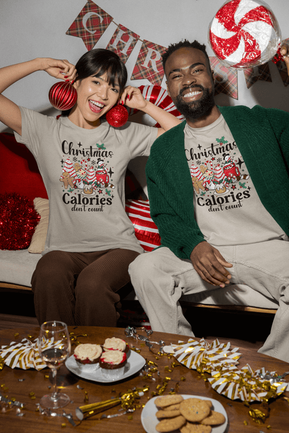 Christmas Calories Don't Count - Unisex T-Shirt