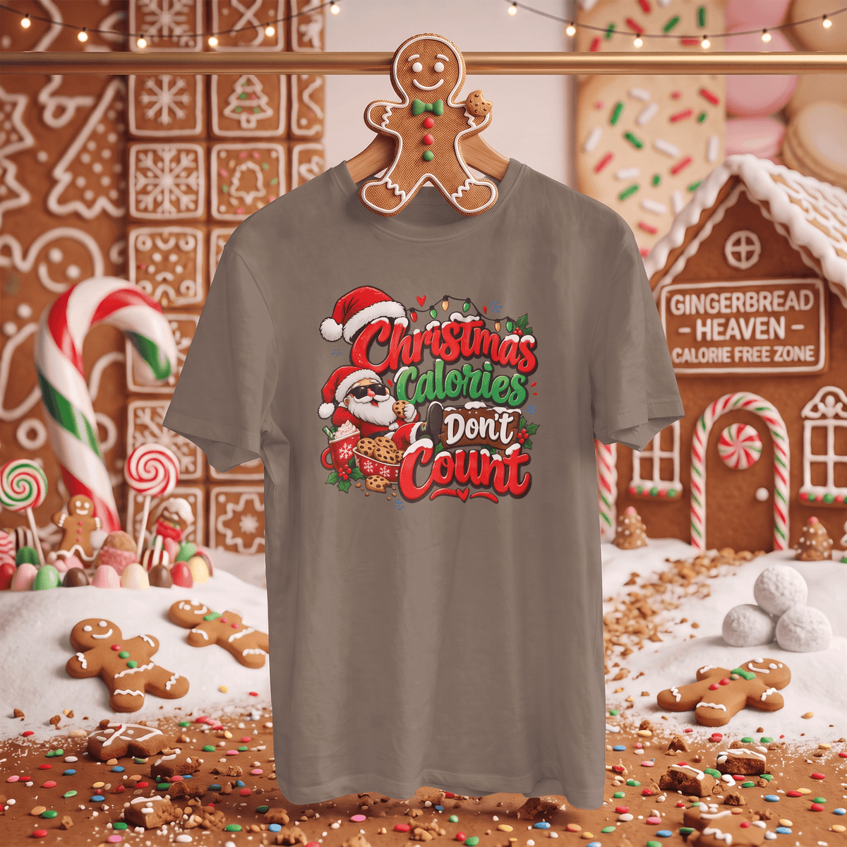 Christmas Calories Don't Count – Holiday T-Shirt