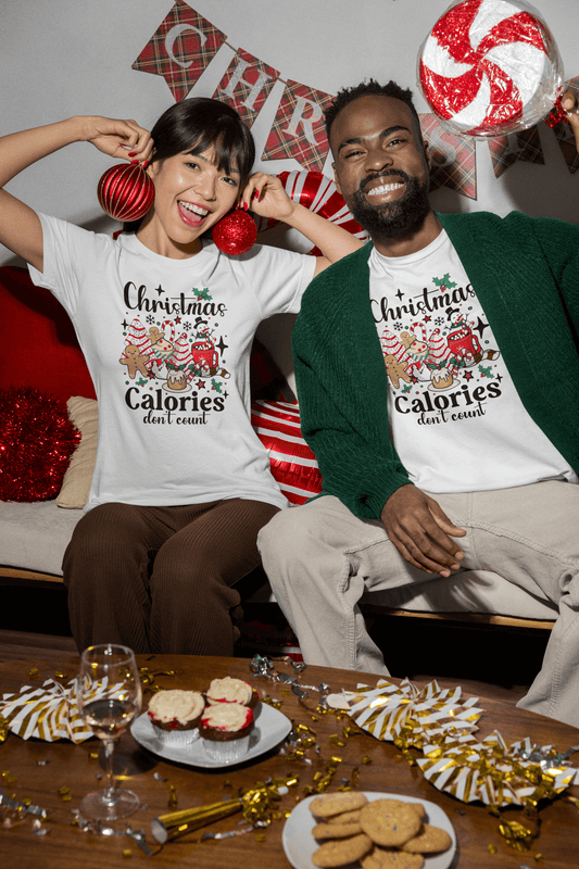 Christmas Calories Don't Count - Unisex T-Shirt