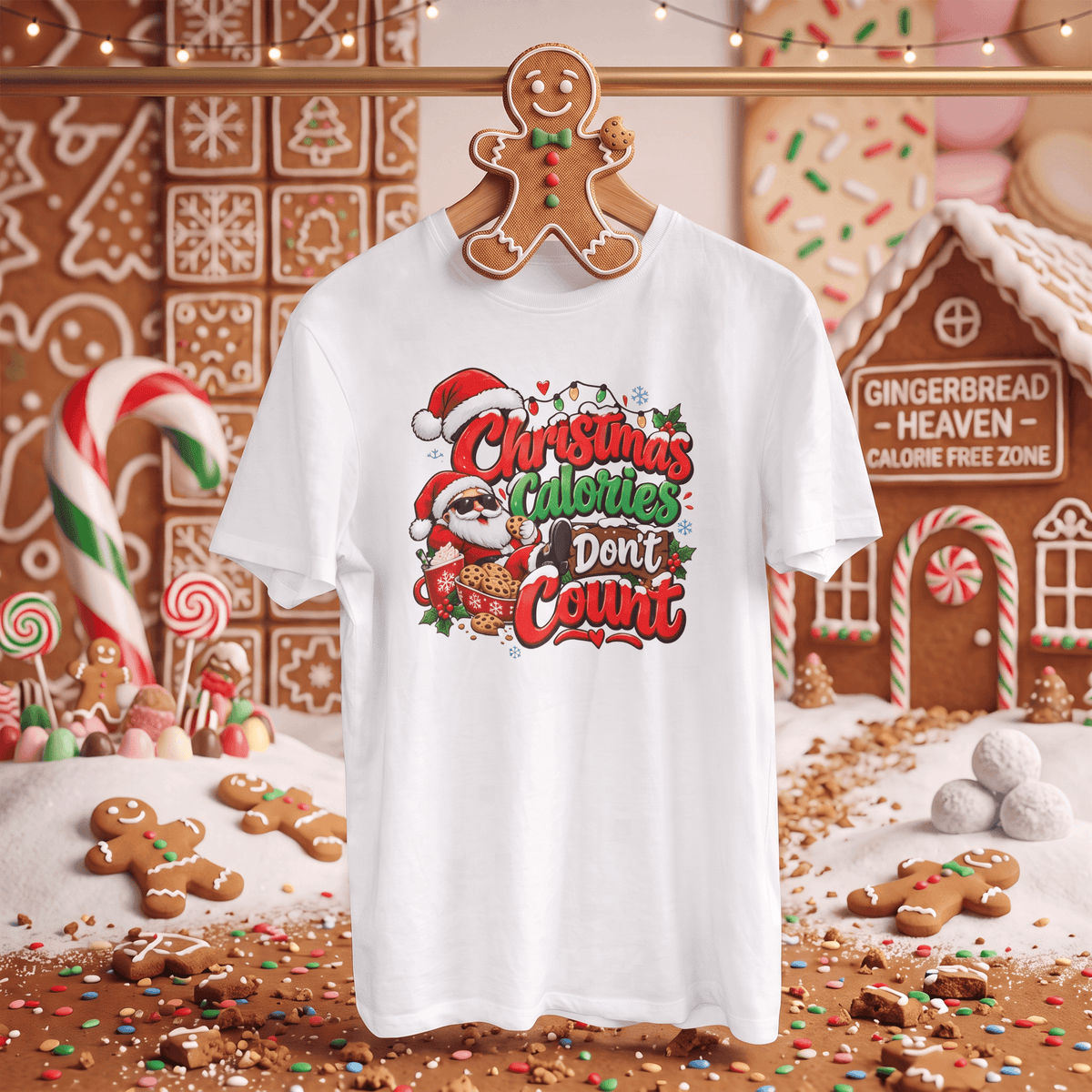Christmas Calories Don't Count – Holiday T-Shirt